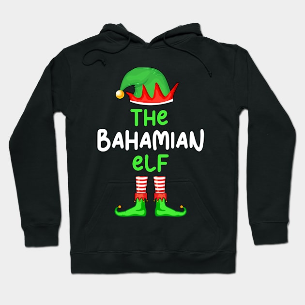 I'm The Bahamian Elf Bahamas Christmas Matching Funny Pajama Hoodie by snnt